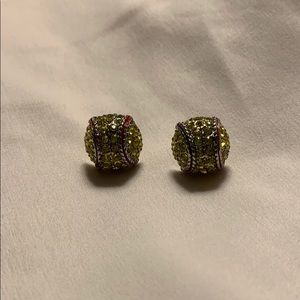 Softball Earrings